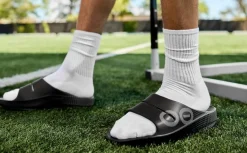 OOFOS OOahh Sport Slide Black Matrix