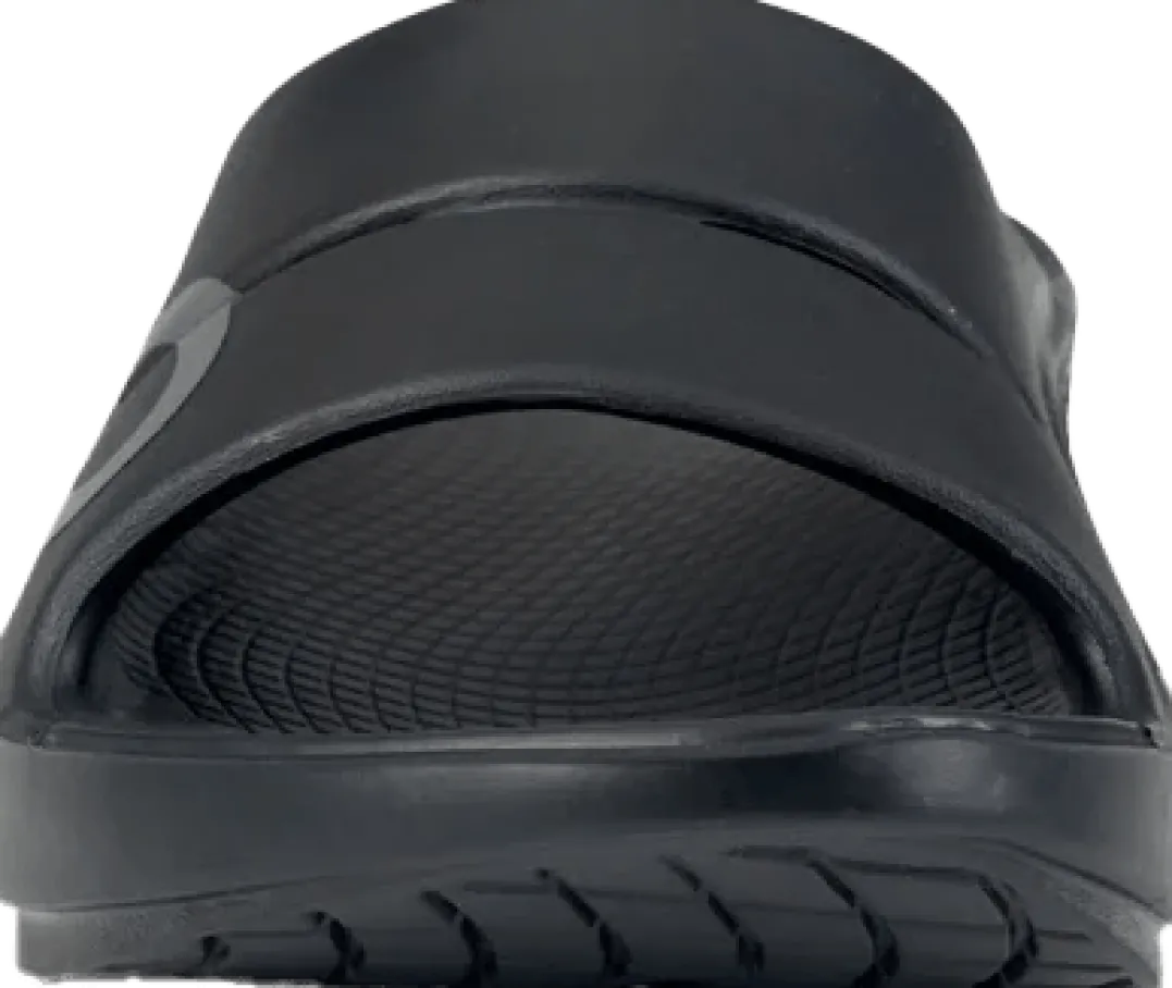 OOFOS OOahh Sport Slide Black Matrix