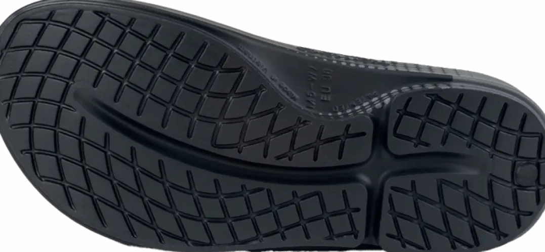 OOFOS OOahh Sport Slide Black Matrix