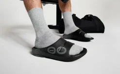 OOFOS OOahh Sport Slide Black Matrix