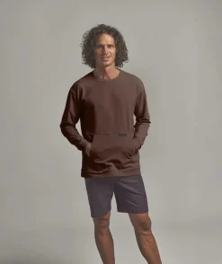 Ortovox Affinity Crew Neck M Dark Chestnut