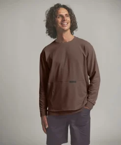 Ortovox Affinity Crew Neck M Dark Chestnut