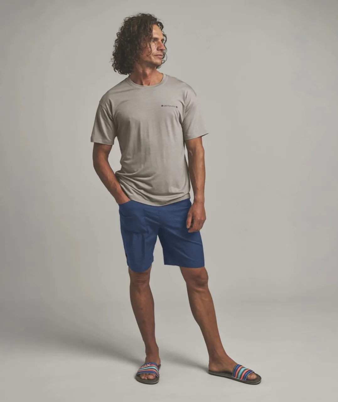 Ortovox Affinity Plus Shorts M Dark Grey Brown