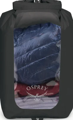 Osprey Dry Sack 20 With Window Black