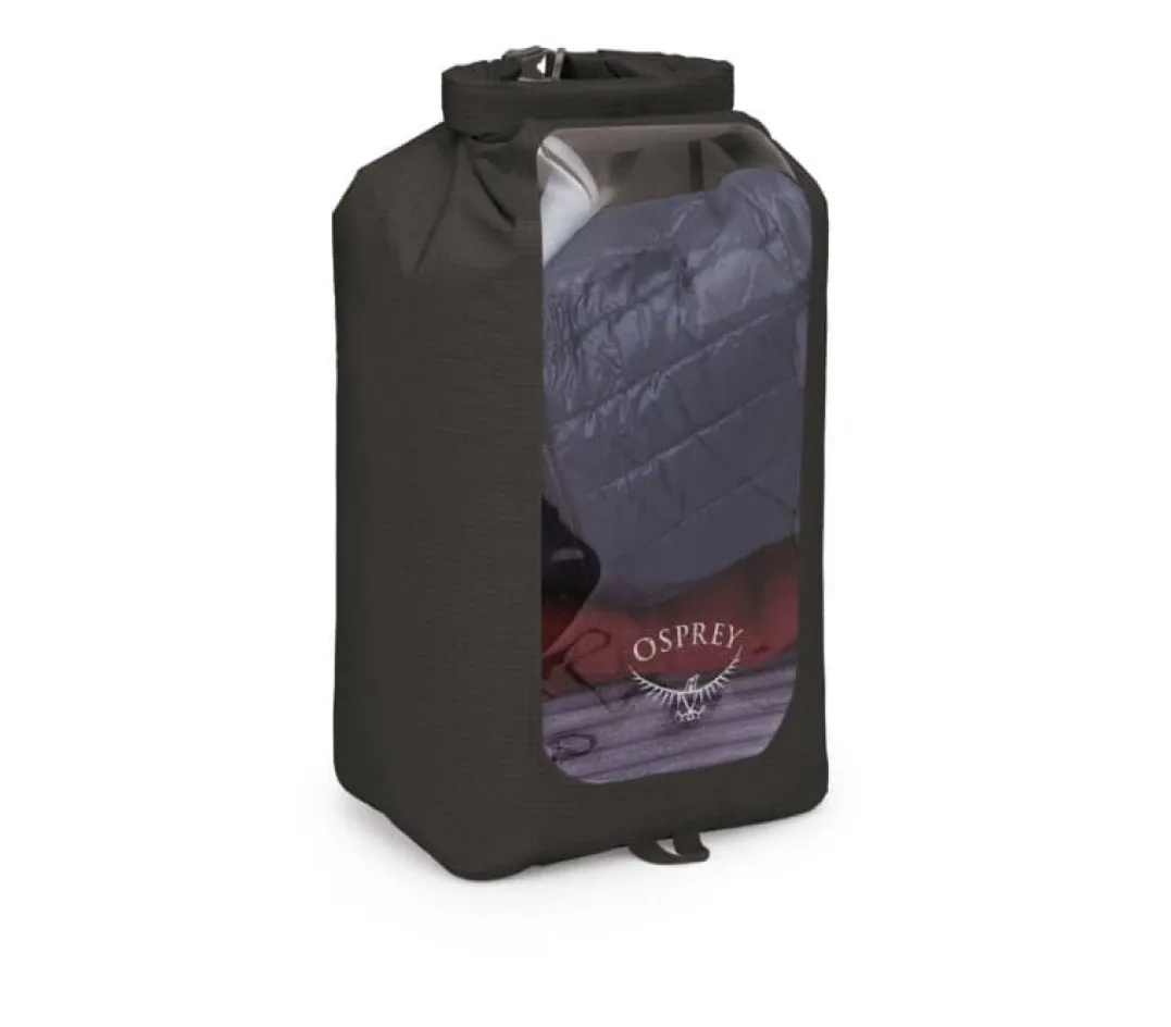 Osprey Dry Sack 20 With Window Black