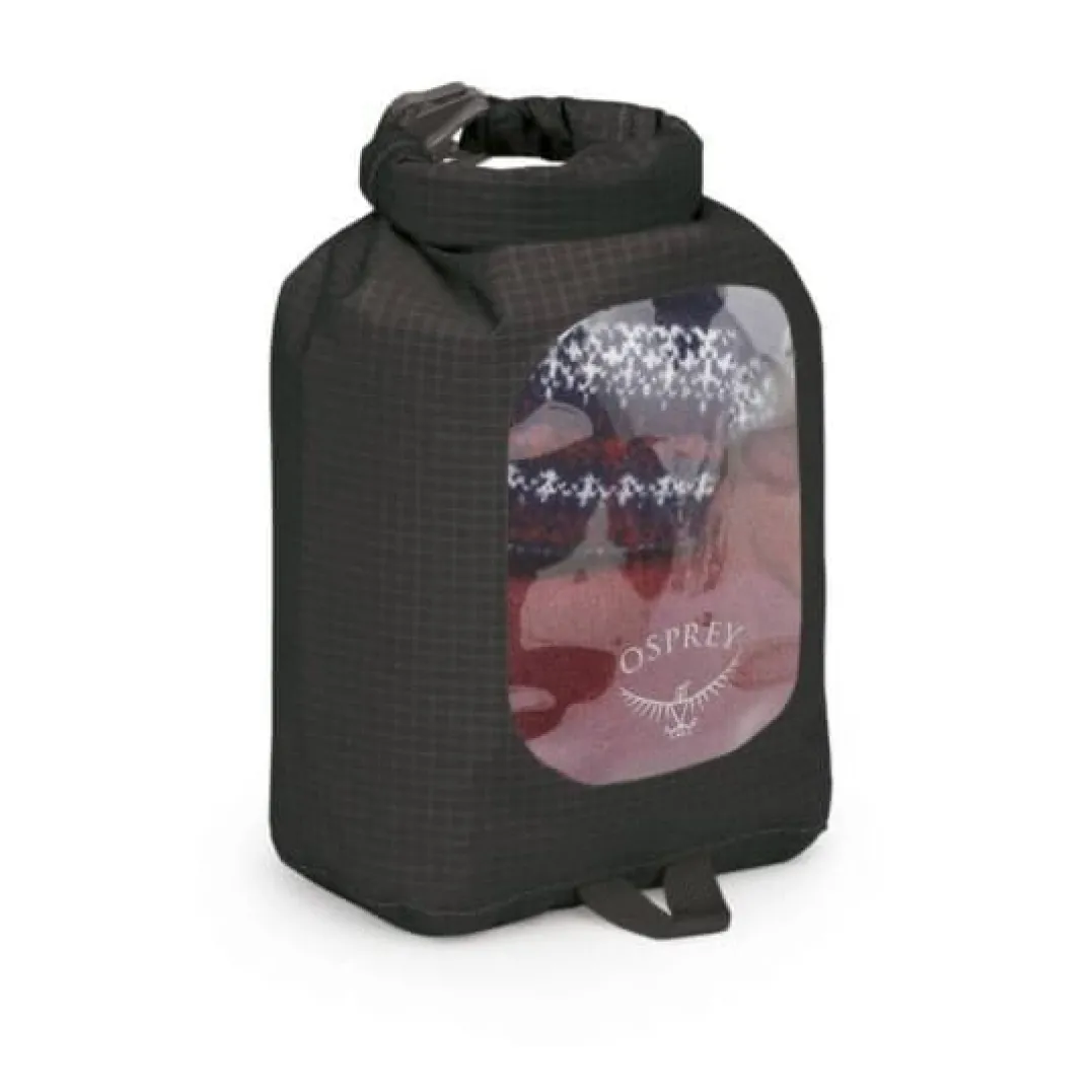 Osprey Dry Sack 3 With Window Black