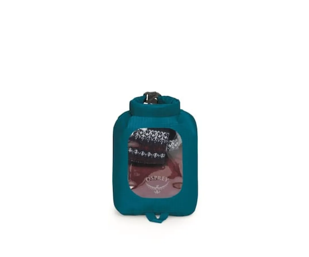 Osprey Dry Sack 3 With Window Waterfront Blue