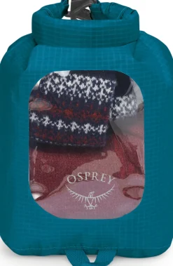 Osprey Dry Sack 3 With Window Waterfront Blue