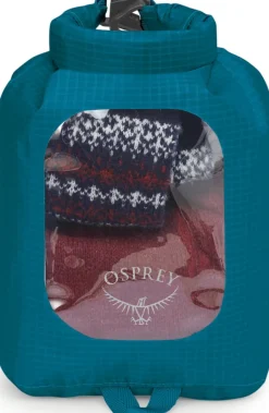 Osprey Dry Sack 3 With Window Waterfront Blue