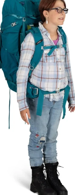 Osprey Kids' Ace 50 Blue Spikemoss/Deep Peyto