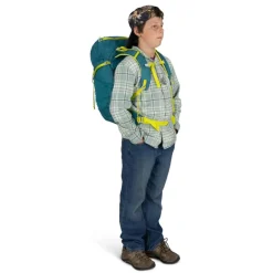 Osprey Kids' Jet 28 Green Canopy/Limeline Green