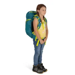 Osprey Kids' Jet 28 Green Canopy/Limeline Green