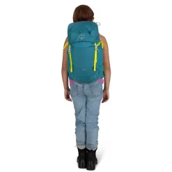 Osprey Kids' Jet 28 Green Canopy/Limeline Green