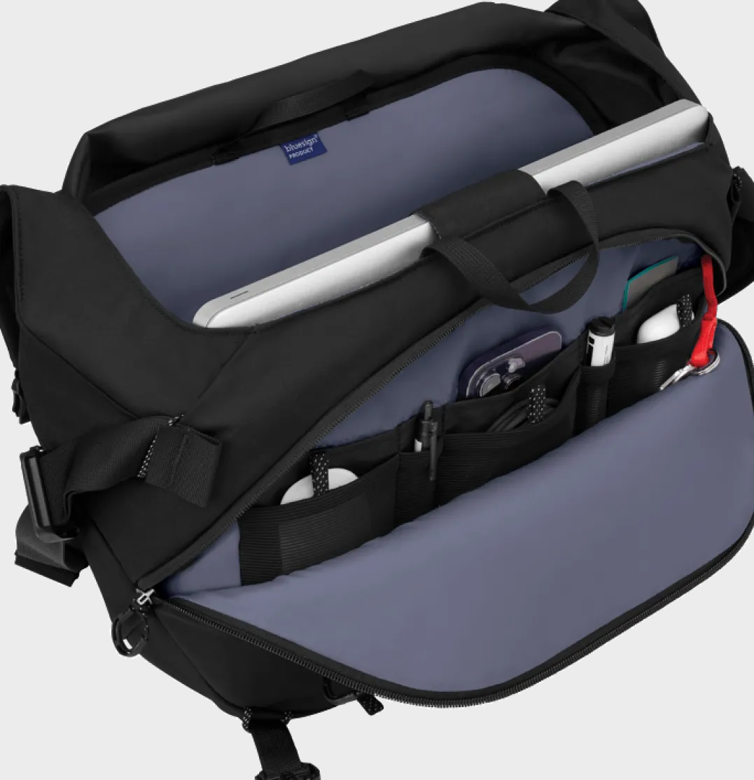 Osprey Metron 18 Messenger Black/Anchor Blue
