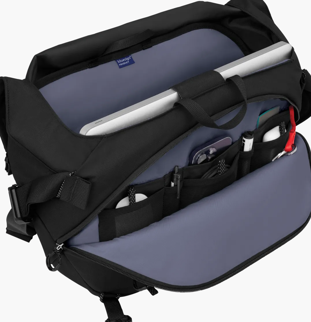 Osprey Metron 18 Messenger Black/Anchor Blue