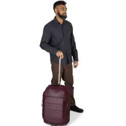 Osprey Ozone Carry On 2 Wheel Moody Burgundy