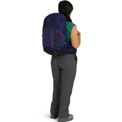 Osprey Tempest 26 Deep Fig/hotspot Pink