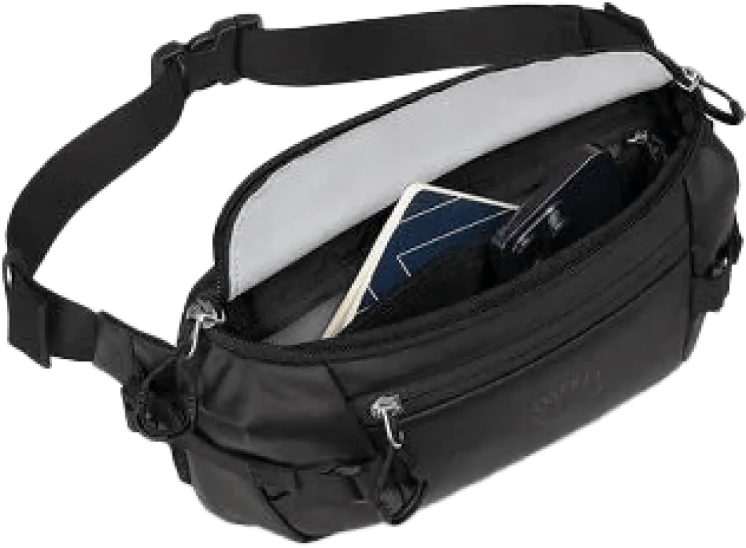 Osprey Transporter Waist Pack Raven Black/Black