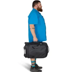 Osprey Transporter Wheeled Carry On Raven Black/black