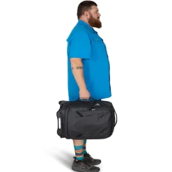 Osprey Transporter Wheeled Carry On Raven Black/black