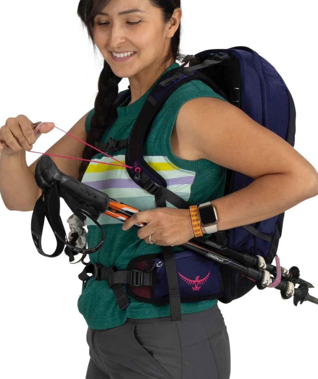 Osprey Women's Tempest 11 Deep Fig/Hotspot Pink