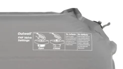 Outwell Sleepin Double 10.0 Cm Black