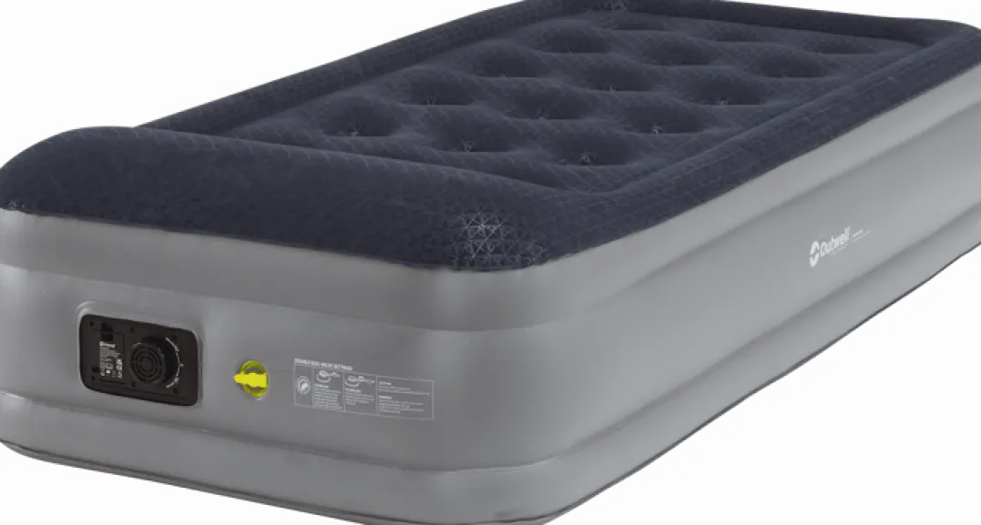 Outwell Superior Single W/ Built-In Pump Navy Night & Grey