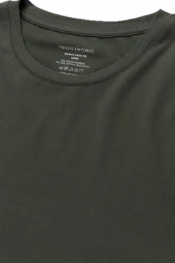 Panos Emporio PE BAMBOO/COTTON TEE CREW Tarmac