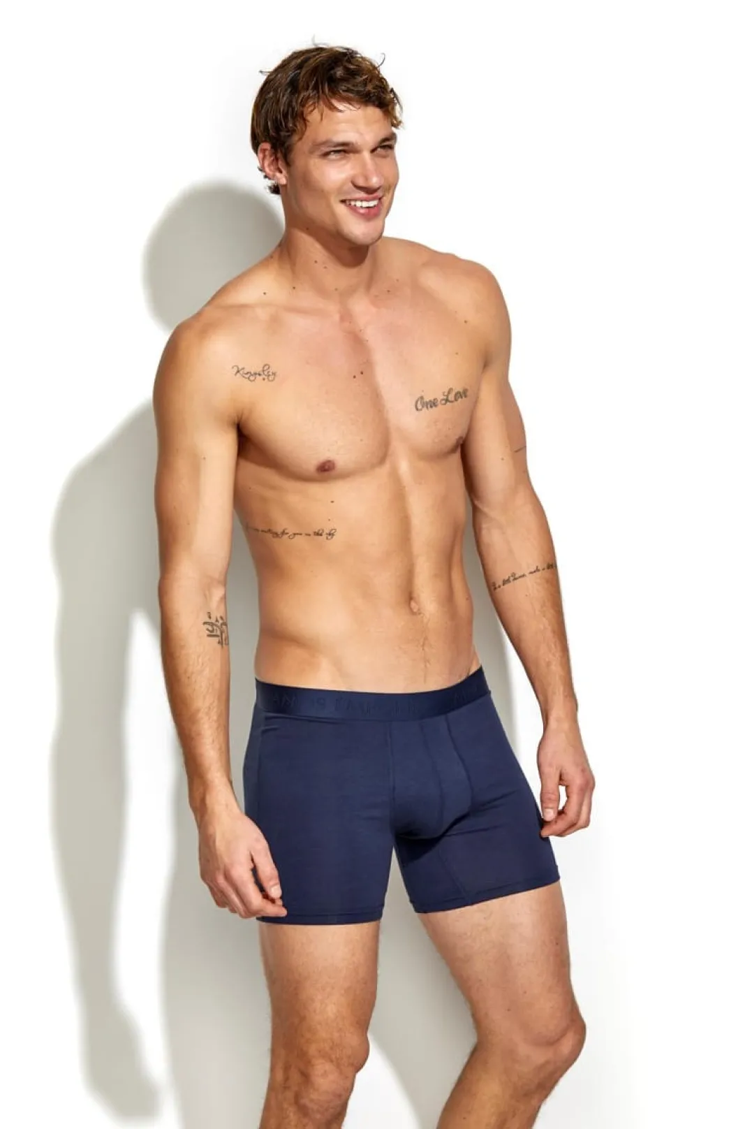 Panos Emporio PE 3PK BASE BAMBOO BOXER NAVY