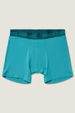 Panos Emporio 3pk Base Bamboo Boxer Water/lake Blue/lagoon
