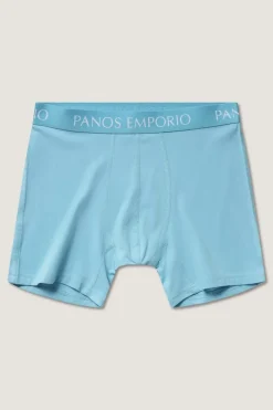 Panos Emporio 3pk Base Bamboo Boxer Water/lake Blue/lagoon