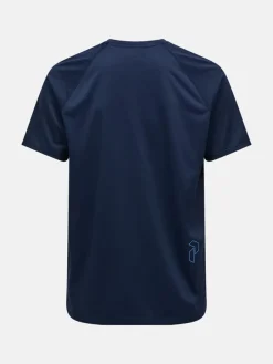 Peak Performance M Active Tee Blue Shadow