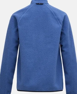 Peak Performance Men's Naturerush Pile Zip Jacket Summit Sky/blue Shadow/