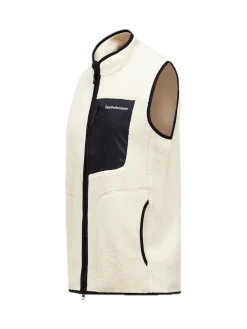 Peak Performance Men's Naturerush Pile Vest Sand Fog