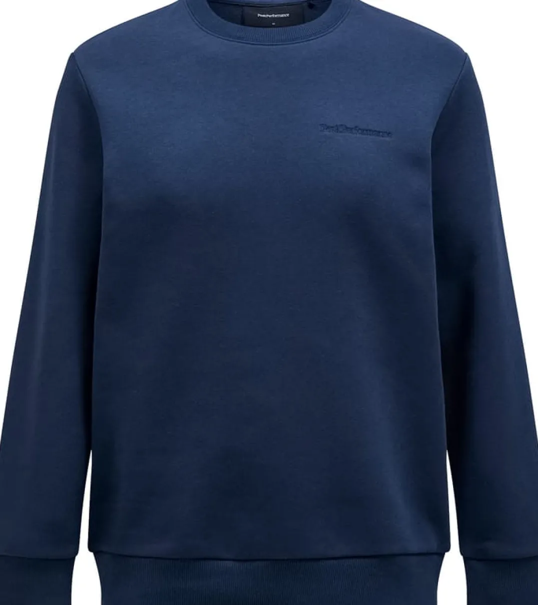 Peak Performance Men's Original Small Logo Crew Blue Shadow