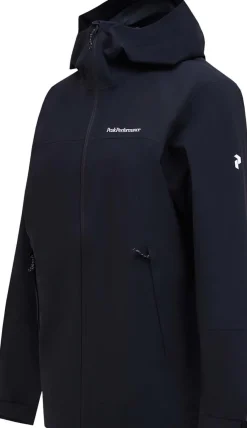 Peak Performance Men's Trail Hipe Shell Jacket Black