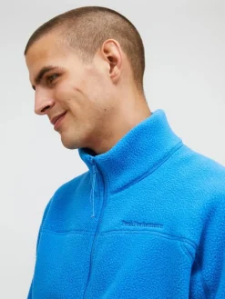 Peak Performance M Fleece Half Zip Azure Ascent