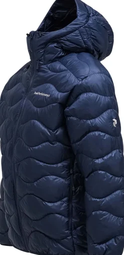 Peak Performance M Helium Down Hood Jacket Blue Shadow