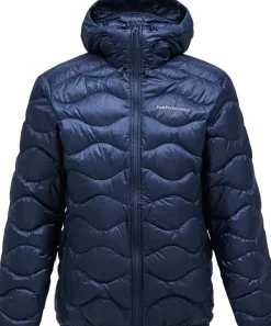 Peak Performance M Helium Down Hood Jacket Blue Shadow