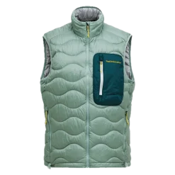 Peak Performance M Helium Utility Down Vest Green Valley