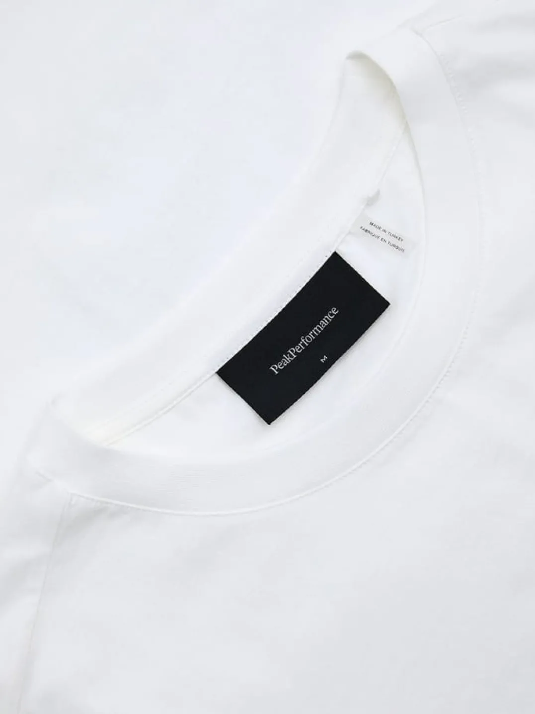 Peak Performance M Original Small Logo Tee White