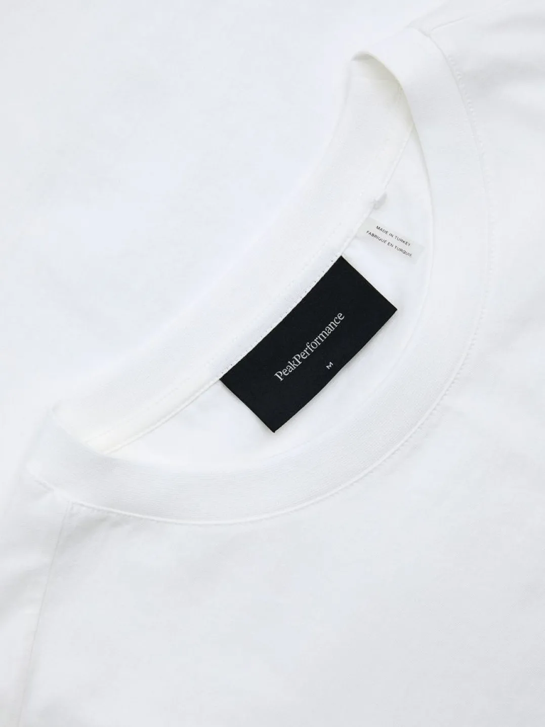Peak Performance M Original Small Logo Tee White