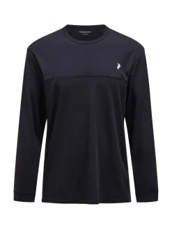 Peak Performance M Trail Wool Blend Ls Black