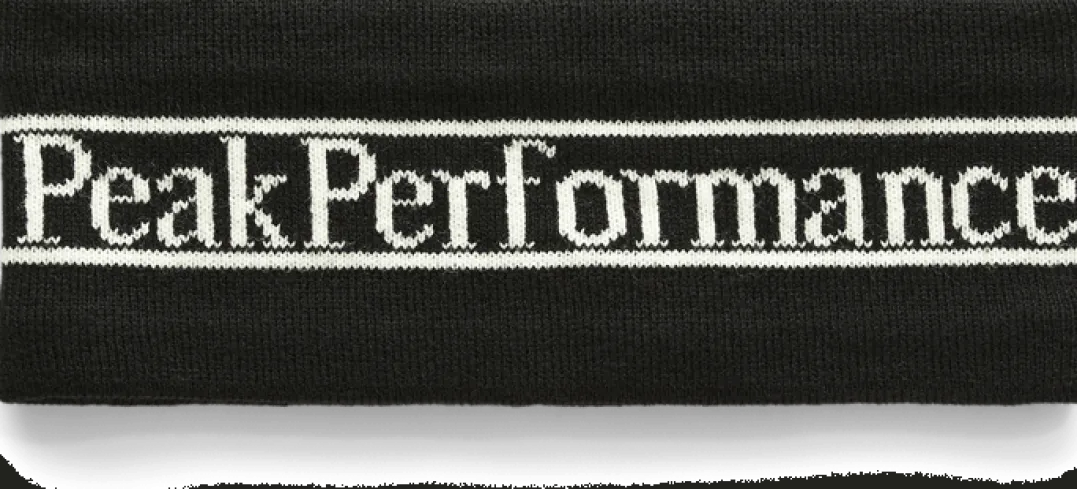 Peak Performance Pow Headband Black/vintage White/
