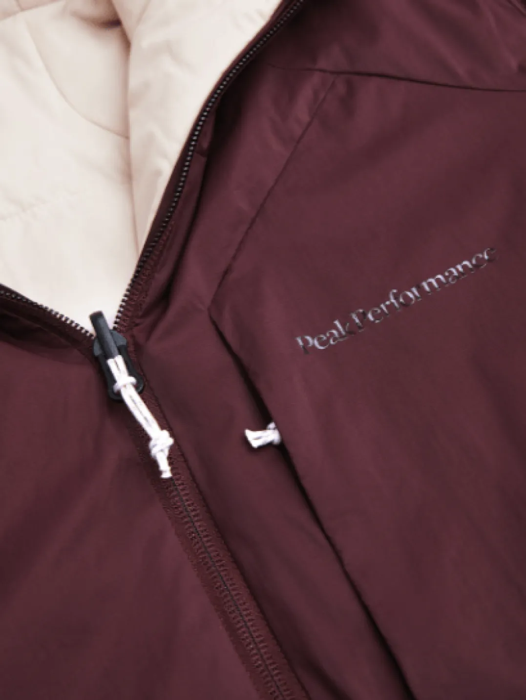 Peak Performance W Freelight Reversible Hood Porto/frosted Blossom/
