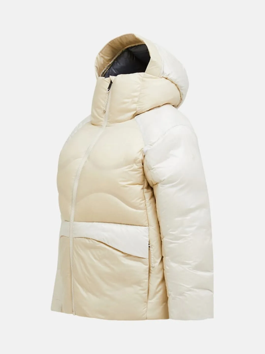 Peak Performance W Helium Diamond Fuse Down Sand Fog/mountain Mist/