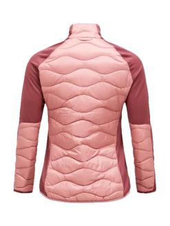 Peak Performance W Helium Down Hybrid Jacket Warm Blush