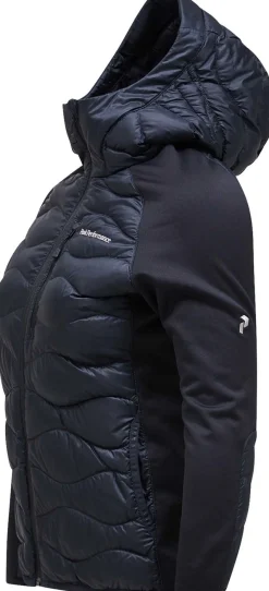 Peak Performance W Helium Down Hybrid Hood Black