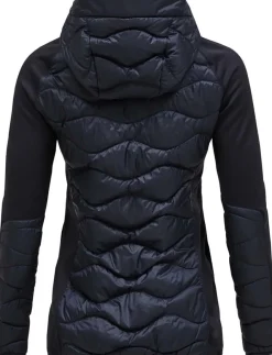 Peak Performance W Helium Down Hybrid Hood Black
