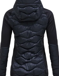 Peak Performance W Helium Down Hybrid Hood Black